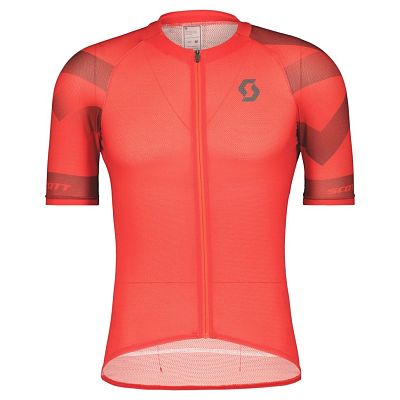 Превью  Велоджерси с коротким рукавом SCOTT RC Premium Climber Fiery Red/Dark Grey